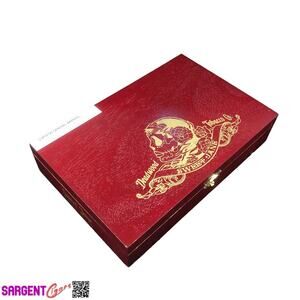 Deadwood Sweet Jane Empty Wooden Cigar Box 10x6.5x2.25